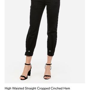 Express Black Utility Pant